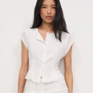 Reformation Valletta Top